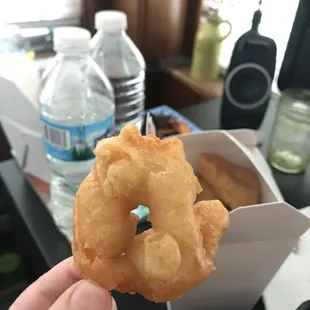 Shrimp onion ring