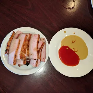 Big mound if pork and seeds yum yum