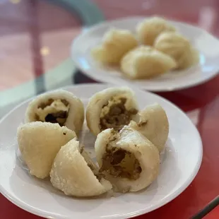Fried Dumplings @tiffhuangry
