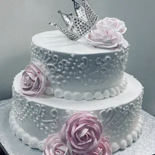Sponge fruit cake and tres de Leche cake
