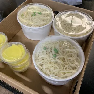 Jajangmyeon to go order 6.23.22