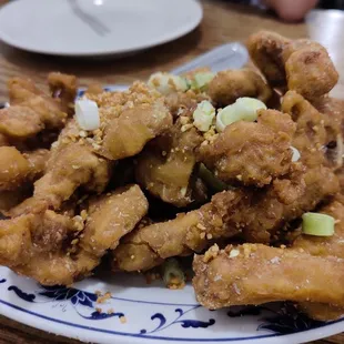 Salt and pepper pork.