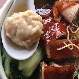 Shrimp Won Ton Noodle Soup