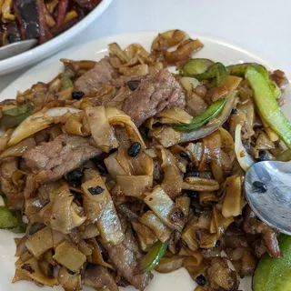 Beef With Black Bean Sauce