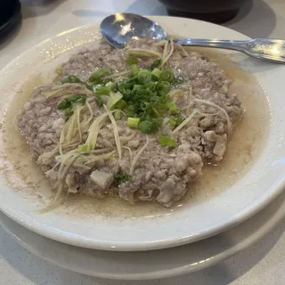 Steamed Minced Pork With Salted Fish