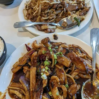 Egg Plant With Garlic Sauce