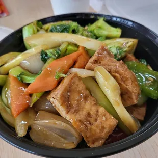 a close up of a bowl of food