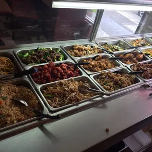 Fast food steam table