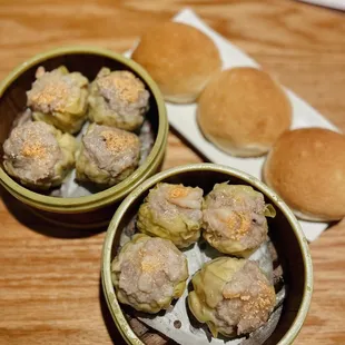 Sui mai // house special bbq pork buns