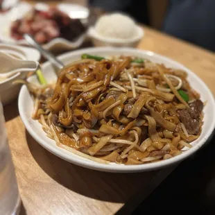 Beef Chow Fun (portions were huge!)