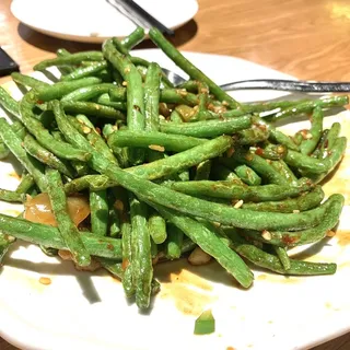 Sauteed String Bean with Spicy Minced Pork