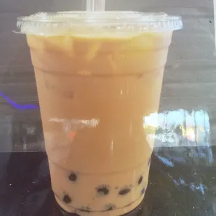 Boba Thai tea... Only 1.75