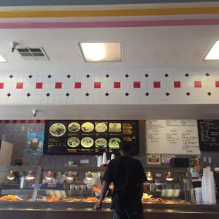 $7 play with the entrees and free water!