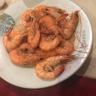 Boiled shrimp