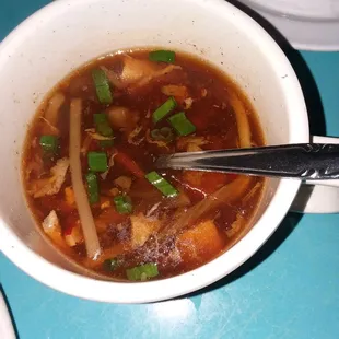 Hot and Sour Soup.  They&apos;re A Little Inconsistent.  Look At My Other H&amp;S Pic...