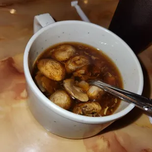 Hot And Sour Soup.  Definitely A Good Version.