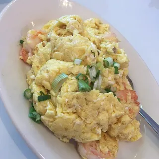 Scrambled Eggs with Shrimp