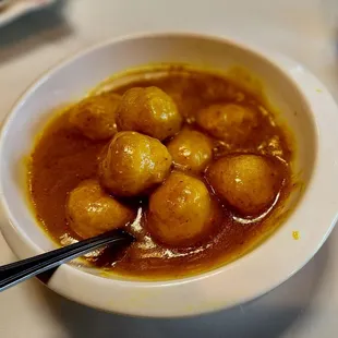 Curry Fishballs