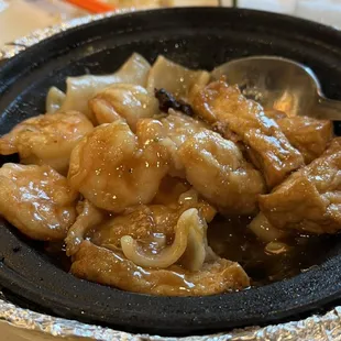 Seafood Tofu Clay Pot