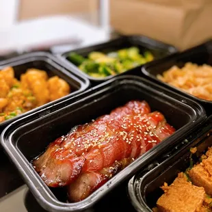 Honey bbq pork