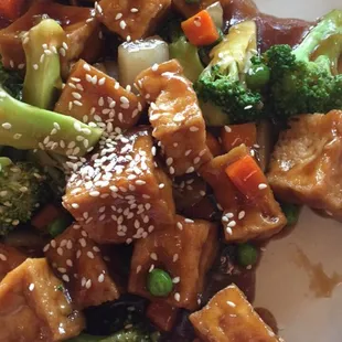 Sesame tofu