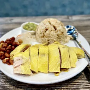 02.21.2025 | Hai Nam Style chicken w/Special Rice $15.95
