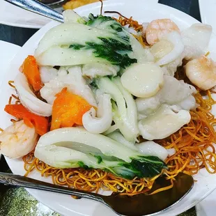 Pan Fried Noodles