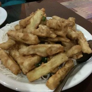Salt and Pepper Eggplant/
