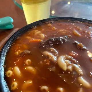 Russian Borsch Beef Stew Macaroni Soup/