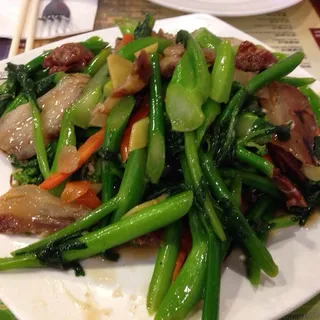 Chinese Broccoli with Preserved Meat Special/