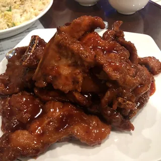 Hong Kong Style Sweet and Sour Pork Ribs Special/