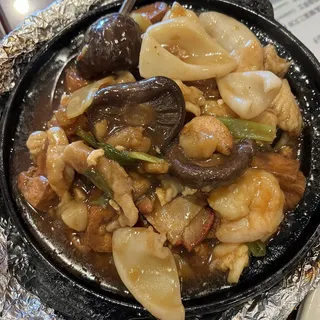 Combination Tofu Clay Pot/