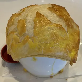 Baked Seafood Soup/