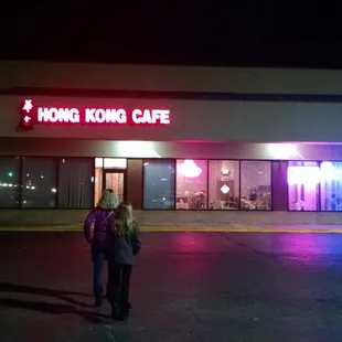 The warm glow of the neon sign calls you in for Chinese American comfort food. Love Hong Kong Cafe!
