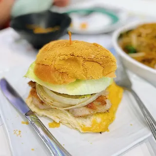 HK Style "Bo-Law" Bun Sandwich