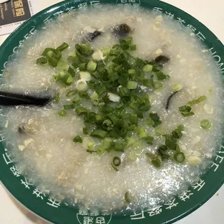 Congee with Preserved Duck Egg & Pork