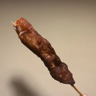 Delicious chicken on stick .. soooo gooood