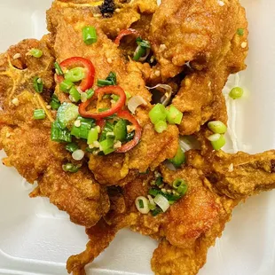 Pork chop  spicy salt
