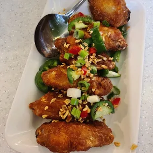 A3. Salt &amp; Pepper Chicken Wings (6)