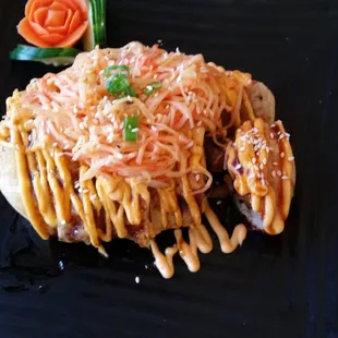 This is a Super Bowl Roll. OMG! It's amazing!