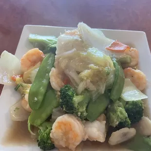 Shrimp  and Vegetable