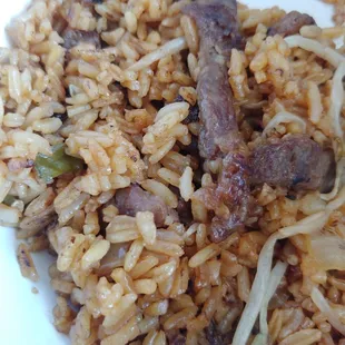 Beef fried rice