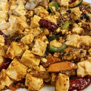 Mapo tofu