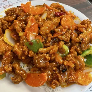 Orange chicken