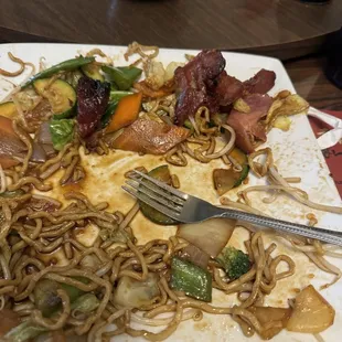 Burnt ham and hard as a rock