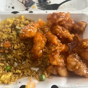 Sesame chicken