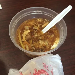 Hot and sour soup