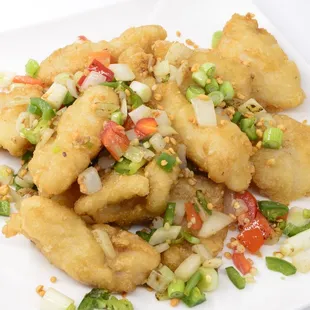 Salt &amp; Pepper Fish 椒鹽斑球