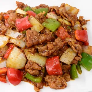 Black Pepper Beef 黑椒洋蔥牛