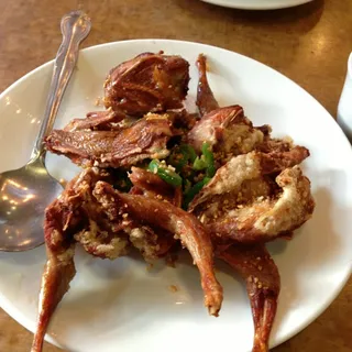 8. Salt & Pepper Quails